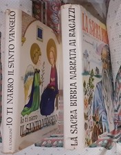 La sacra bibbia narrata ai ragazzi. Io ti narro il Santo Vangelo.  Capitol, 1963
