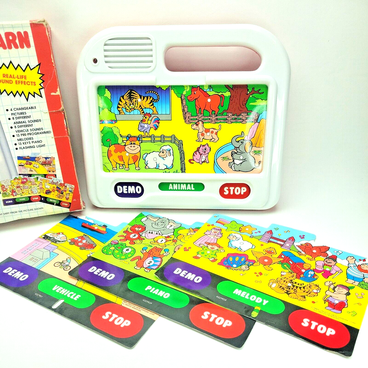 Vintage Electronic Kids Toy Super Sound-N-Learn | eBay