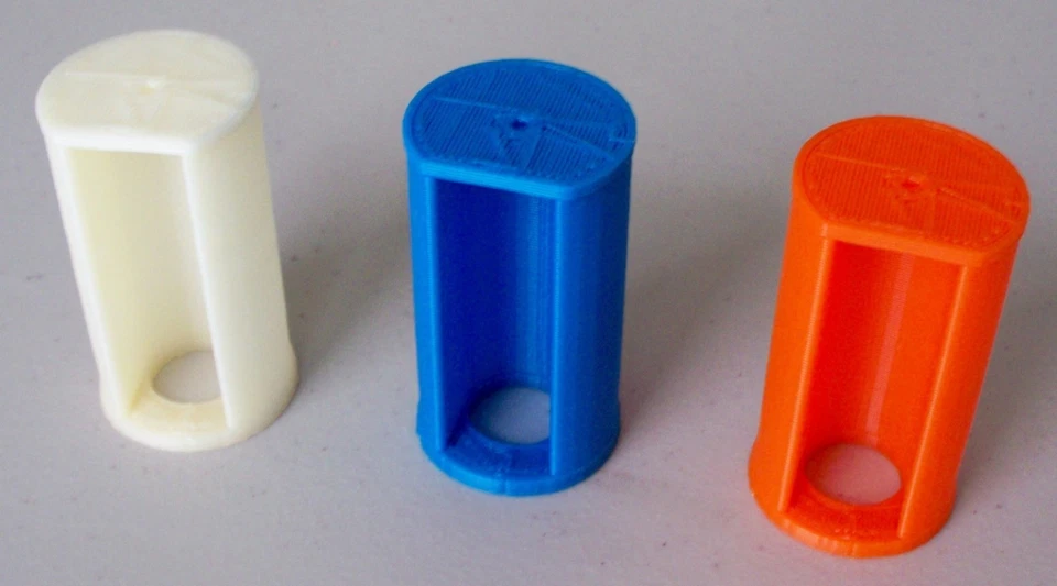 Adaptadores de batería iSmartHome impresos en 3D AA a tamaño D 2 piezas, especial de introducción Foto 4 de 4