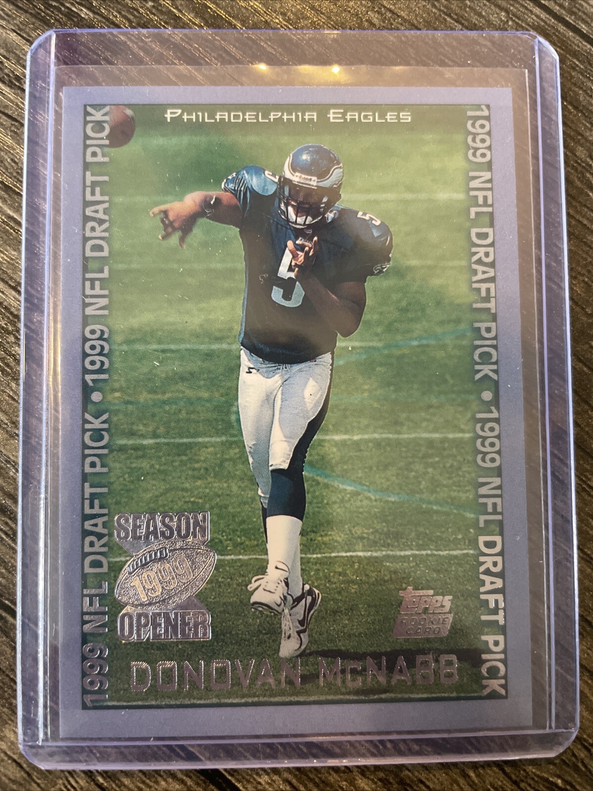 DONOVAN McNABB 1999 Topps Season Opener #157 Philadelphia Eagles RC - SET BREAK