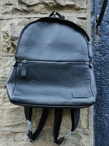 elegant black backpack