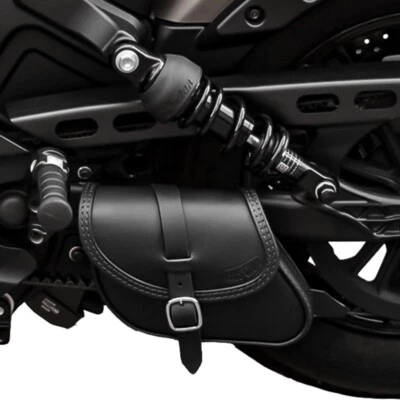 SACOCHE EN CUIR POUR INDIAN 2018-2026 101 SCOUT , SCOUT BOBBER,  CLASSIC, ROUGE - Photo 1/4