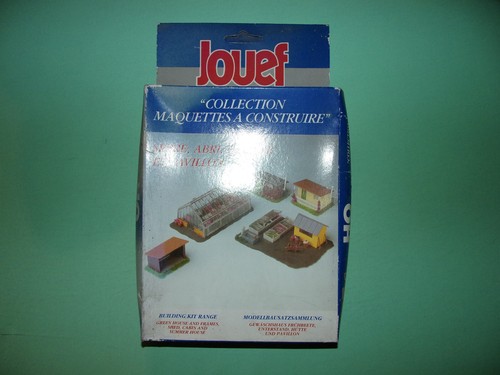 JOUEF maquette à monter serre + abri + cabane + pavillon 199200 NEUF (n°1bis) | Zustand: Neuf