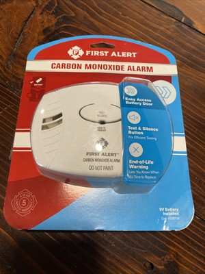New First Alert Digital Basic Battery Operated Carbon Monoxide Alarm brand