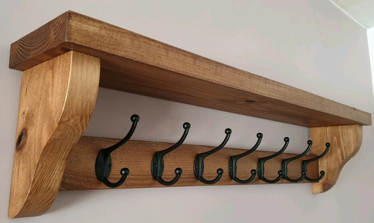 Coat Rack with Shelf