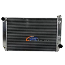Universal Aluminum Crossflow Radiator for Chevy Engine AT MT 31"x18"