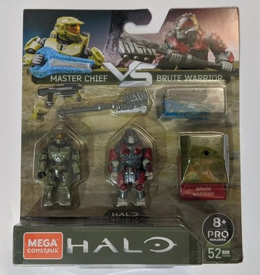 Brand New Mega Construx Halo Infinite Master Chief VS Brute Warrior Figures
