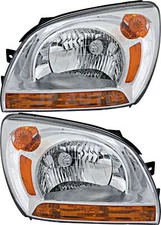For 2005-2008 Kia Sportage Headlight Halogen Set Driver and Passenger Side