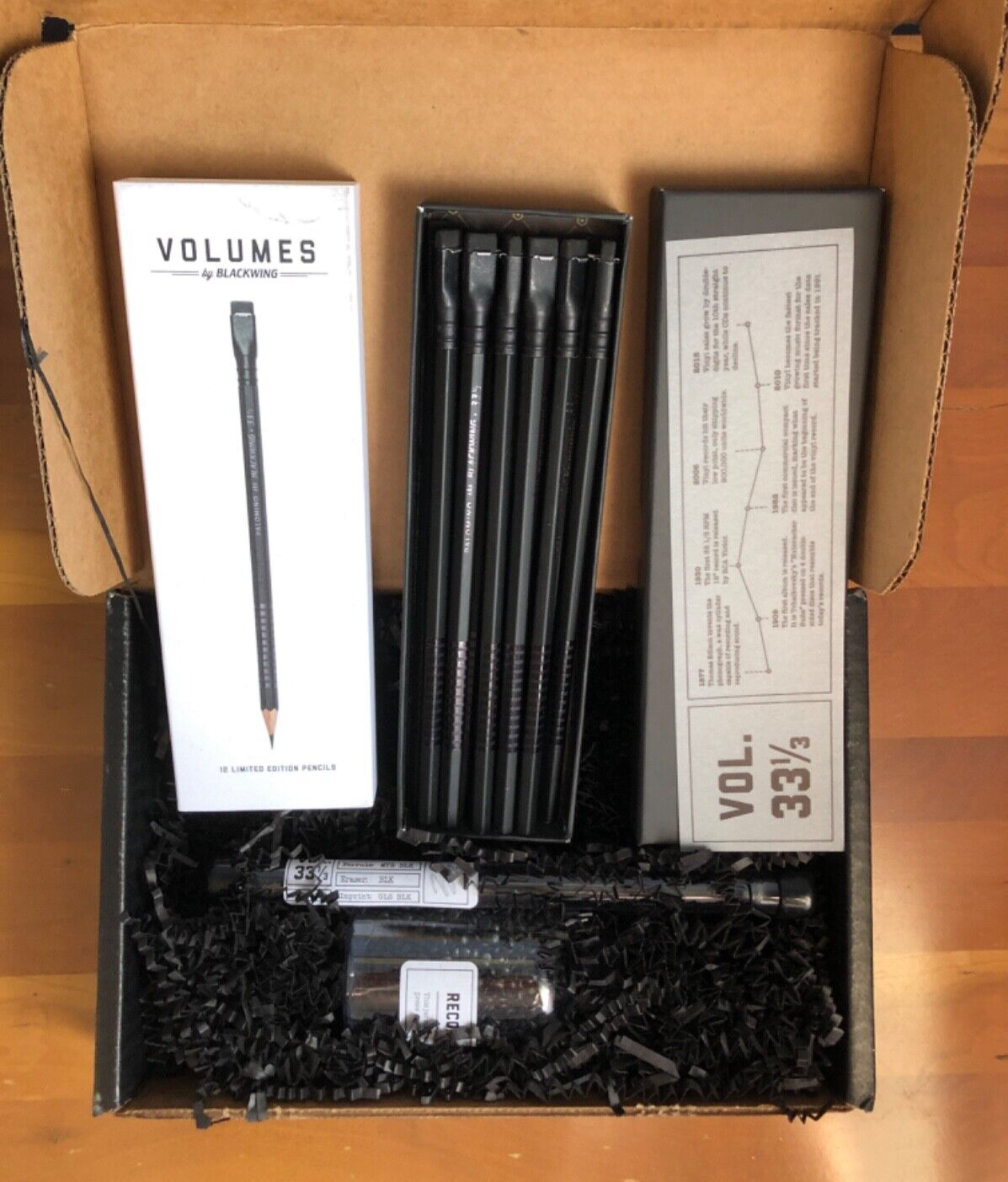 つ*郎様 鉛筆 BLACKWING VOL.33 1/3 1ダース BLACKWING Vol.33 1/3 つ*郎様 鉛筆 BLACKWING VOL.33 1/3 1