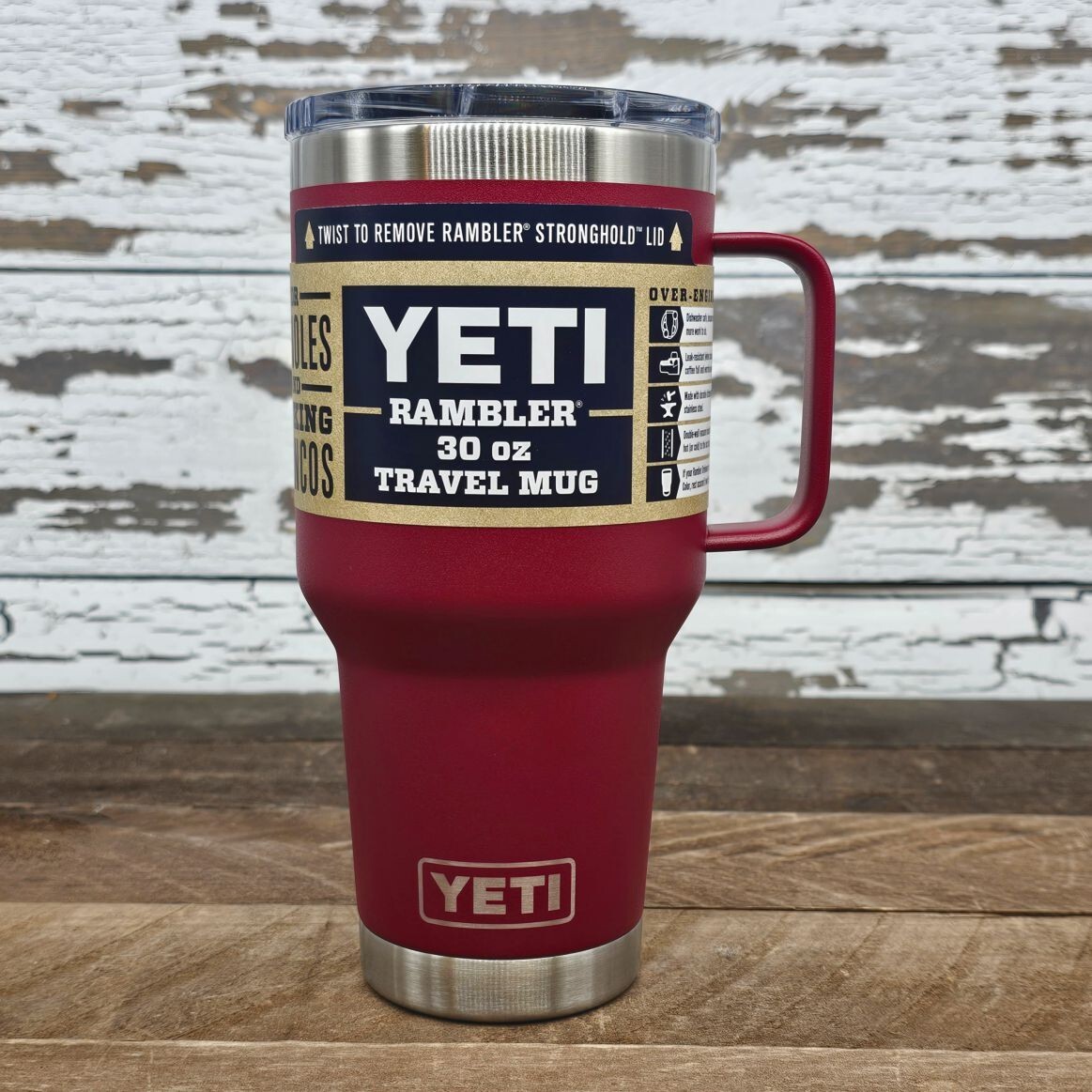 Harvest Red YETI® 30 Ounce Travel - Authentic, Brand New, Retired
