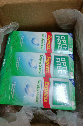 Alcon OPTI-FREE Express Multi-Purpose Disinfecting Solution 355ml x 3 Pack