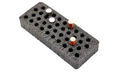 New foam holds 38 AAA or N cells battery storage insert fits Pelican   1030 case