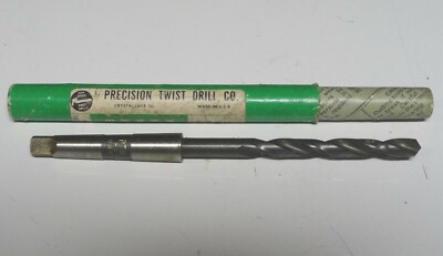 PRECISION TWIST DRILL - TAPER SHANK - 5/16'' #1 - HIGH SPEED STEEL DRILL - (NEW) 
