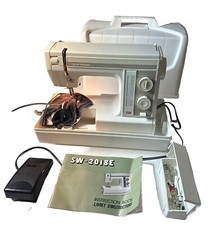 Máquina de coser Janome NEW HOME SW-2018E semi industrial en zigzag probada envío gratuito