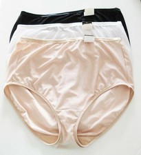 3 Vanity Fair Illumination Plus Size Brief Panty Multi 13811 Sz 10/3X - NWT