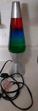 Lava Lamp 14" Motion And Glitter Model 2121 Base - Red Green Blue WORKS No Bulb
