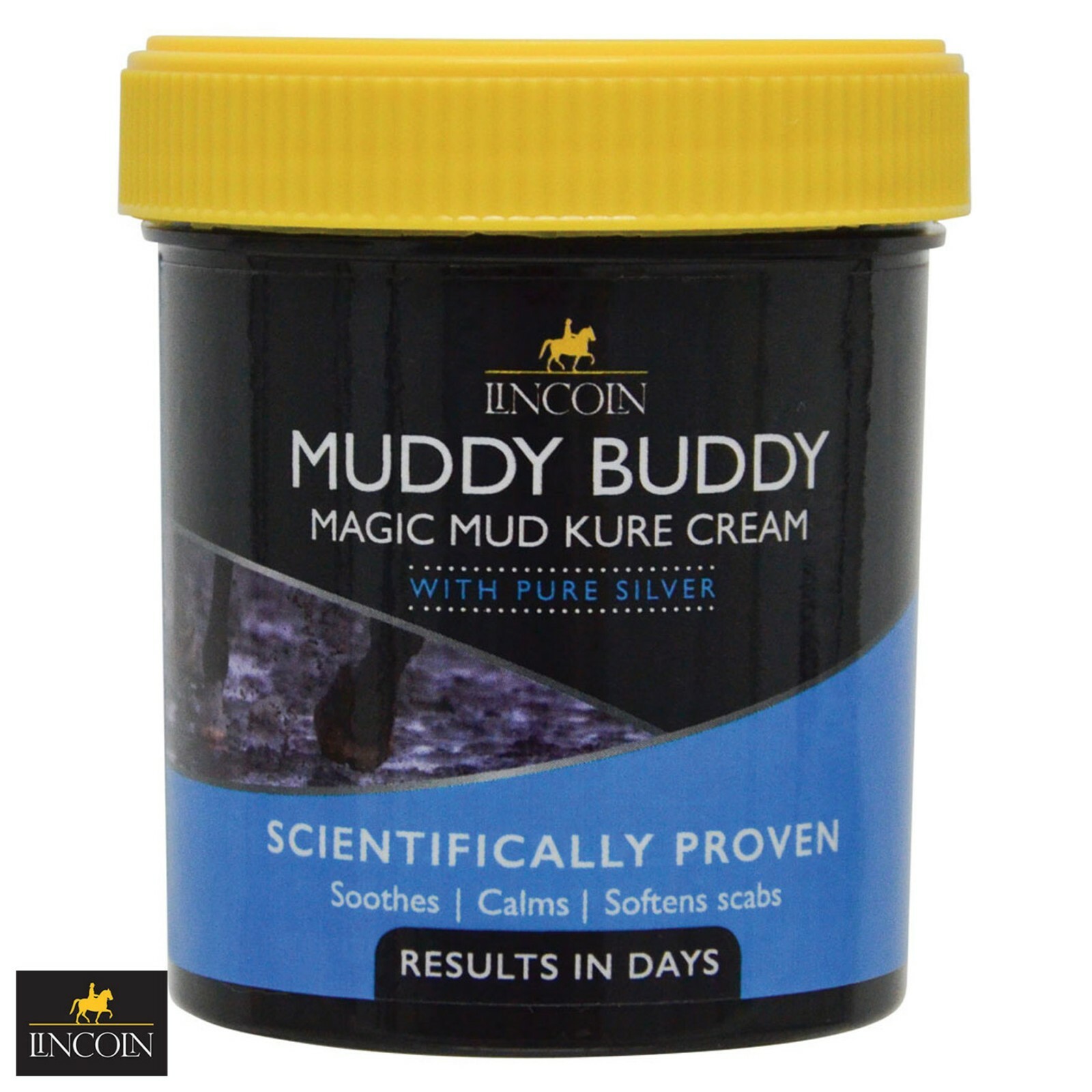 Lincoln Muddy Buddy Magic Mud Kure Cream – Soothes Calms Softens Scabs MUD FEVER
