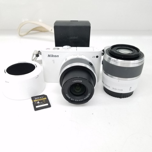 Nikon 1 J3 14.2MP Digital Camera with 1030mm and 30110mm Lenses eBay