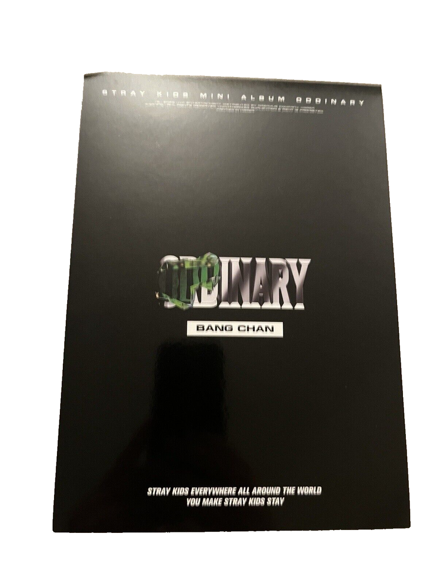 Stray Kids Official BANG CHAN ODDINARY POSTCARD | eBay
