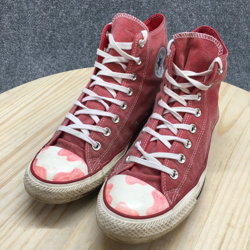 Zapatos Converse Mujer 12 Hombre 10 Chuck Taylor All Star Hi-Top Rojo Comodidad 159538F Foto 4 de 4