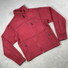 Eastern Mountain Sports Men’s/women’s Red Long Sleeve Full Zip Jacket/fleece S