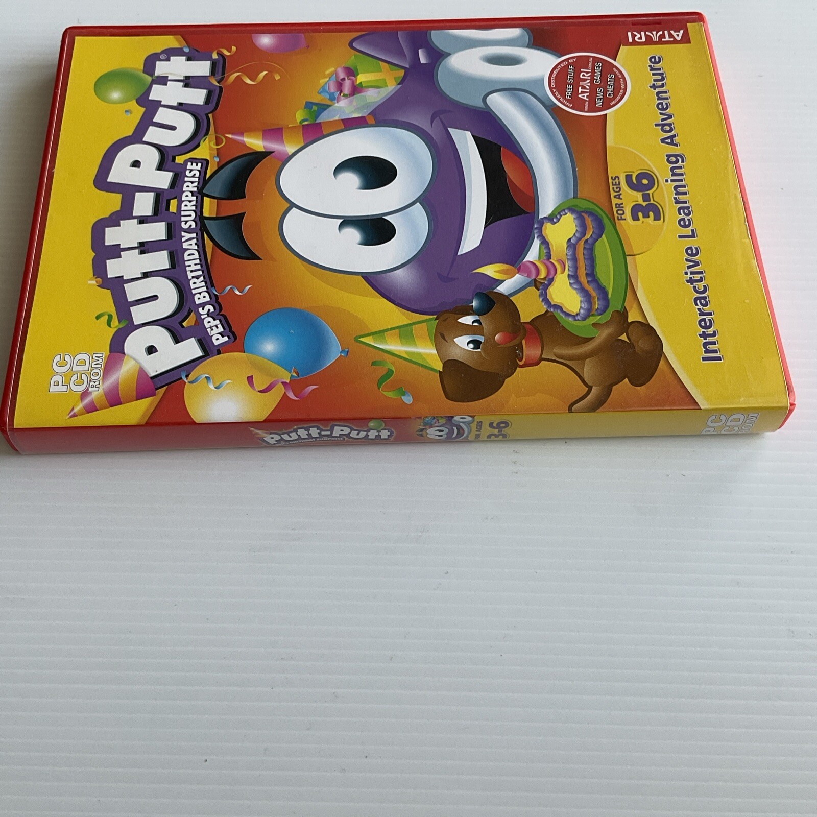 Atari PuttPutt Pep’s Birthday Surprise PC Game For 38 YO Interactive