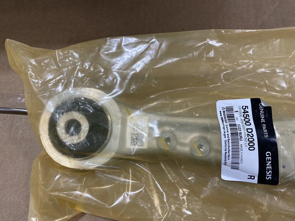 Genuine Front Lower Lateral Control Arm Genesis G80 G90 2018+ AWD Left Driver's - Image 2 of 4