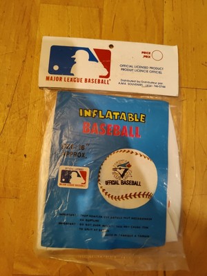 TORONTO BLUE JAYS MLB Inflatable Baseball Round 16'' NOS Brand New official VTG