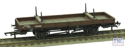 38-828Z Bachmann Spur O Doppel Bolsterwagen LMS Bauxitlackierung 726018