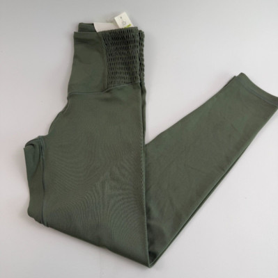 Offline Aerie Women High Rise Real Me Soft 7/8 Legging  Olive Green  S  NWT