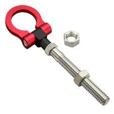 Red Tow Hook Fits for Jeep Renegade 15-21, Mazda 3 04-09, Ram ProMaster 14-18