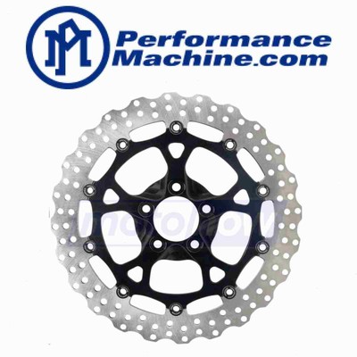 Performance Machine Front Left Dominator 13in. Two-Piece Brake Rotor for wi
