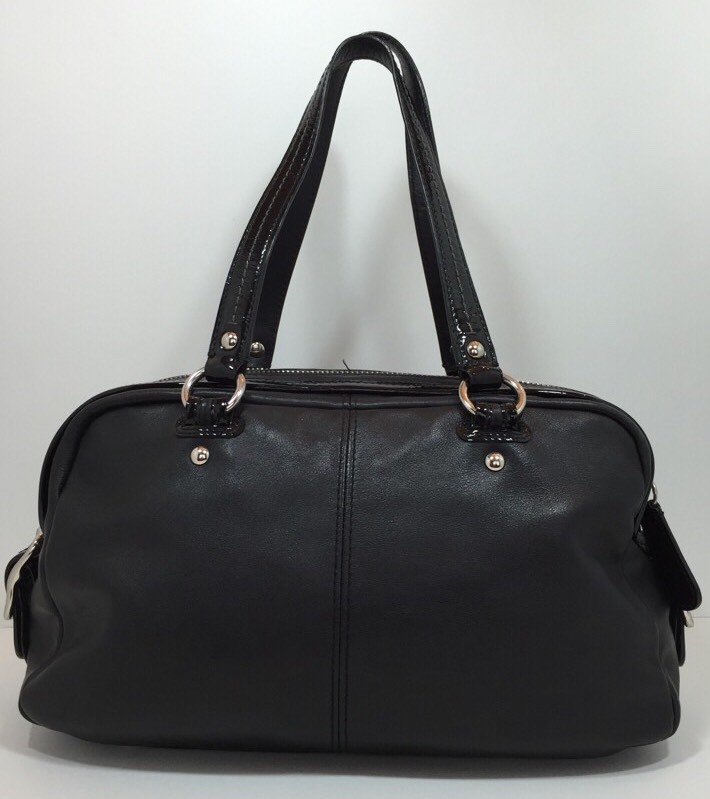 Coach 13382 Bonnie Handbag Black Genuine Leather … - image 5