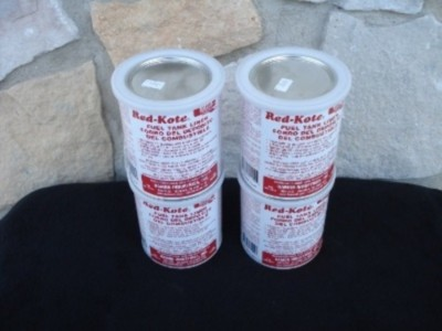 #ad RED KOTE GAS TANK SEALER 1 GAL HARLEY HONDA YAHAMA MOTORCYCLE GAS TANK $159.99