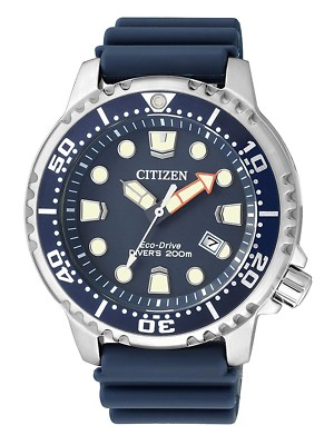 #ad Citizen Promaster Diver Men#x27;s Eco Drive Watch BN0151 17L NEW $209.00