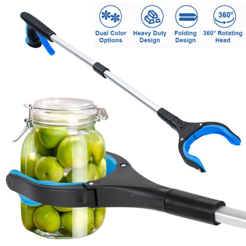 Industrial Grabber Tool Heavy Duty Pick Up Stick Hand Grip Reach Trash Picker US - Picture 4 of 9