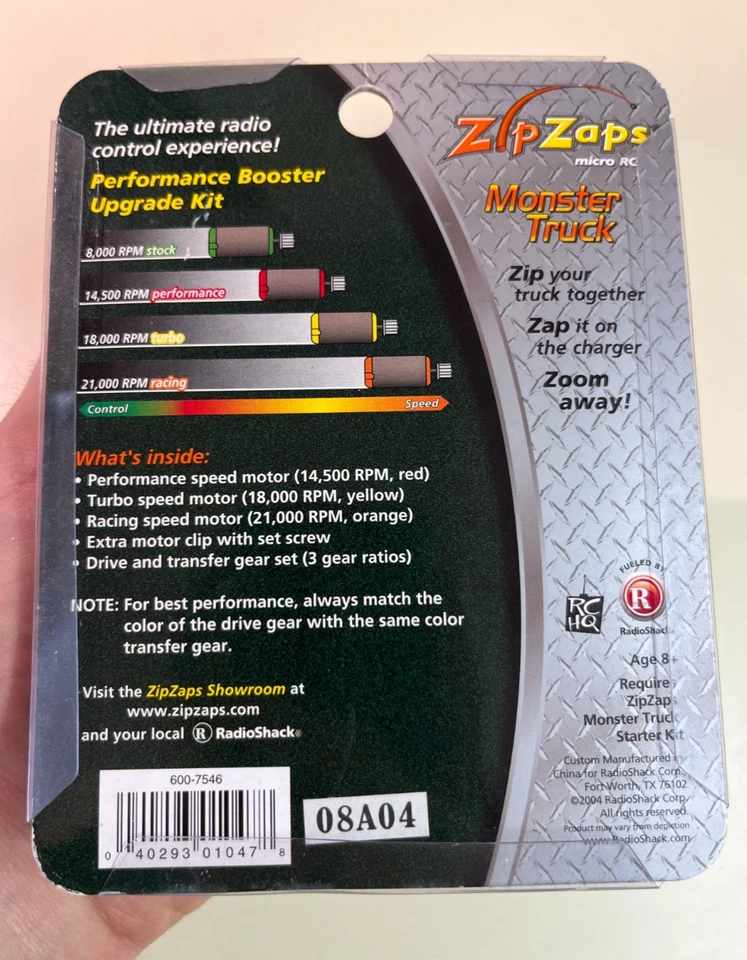 Piezas de repuesto - Zip Zaps micro RC Performance, Kit de radio Shack, LEER Foto 2 de 2