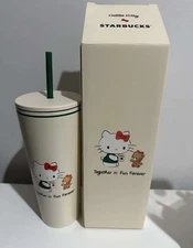 NEW 2026 Starbucks Hello Kitty 50th Anniversary Cup 473ml/16Oz Christmas Gift