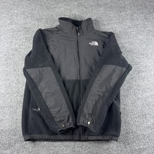 The North Face Denali Jacket Boys XL Black Polartec Fleece Full Zip Pockets
