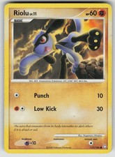 Riolu 117/146 Common Legends Awakened Pokemon Moderately Played