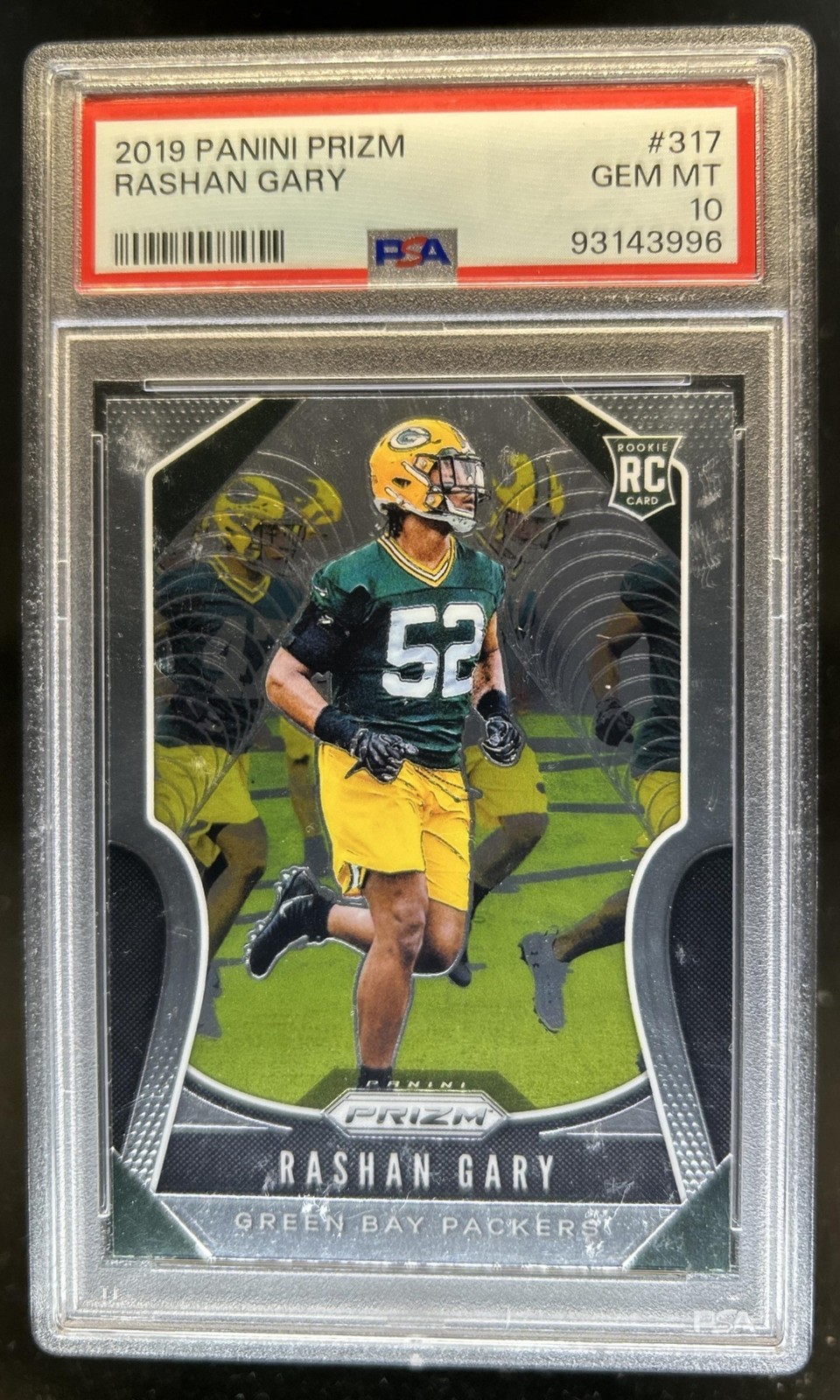 Rashan Gary Panini Prizm #317 Base