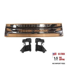 Bright Radiator Grille Chrome for ISUZU NPR NPR-HD NQR NRR 2015-2025 Chrome