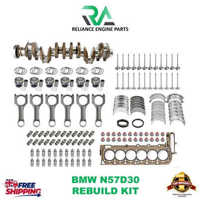 BMW N57D30 3.0 Diesel Crankshaft Cast Steel With Engine Build Kit X1 X3 X4 X5