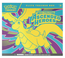 PRE-SALE Pokemon Mega Evolution Ascended Heroes REGULAR Elite Trainer Box