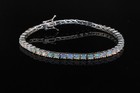 925 Sterling Silver World of Color Opal Tennis Bracelet