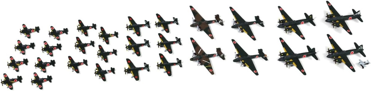 Pit Road 1/700 Skywave Series Japanese Navy Aircraft Set 8 Plastic