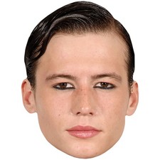 Bach Buquen Eyeliner Celebrity Mask, Flat Card Face, Fancy Dress Mask