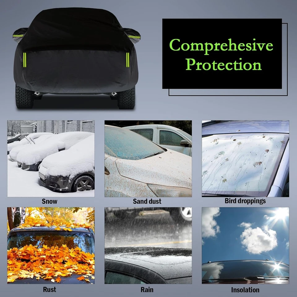 For Dodge Ram 1500 2500 Pickup Truck Car Cover Outdoor All Weather Protection US - Image 4 of 4