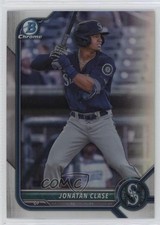 2022 Bowman Draft Chrome Refractor Jonatan Clase #BDC-30 19l7