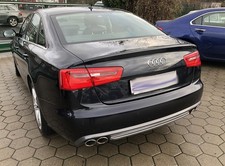 HECKDIFFUSOR für AUDI A6 C7 Limo 11-14 grundiert vor FL 4 Endrohre kein S-Line